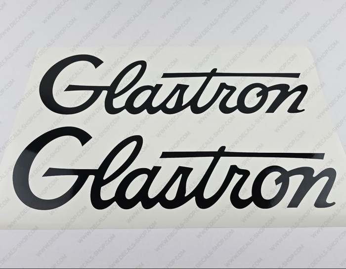 Glastron Boat Logo 1964 Decals Set of 2 x 18"